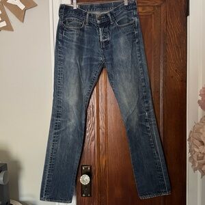 Abercrombie & Fitch Medium Wash Straight Leg Jeans 31W x 32L